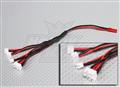 MCPX-CHAR 2 Pin JST to 6 x E-Flight Ultra Micro plug Charging Harness 18867